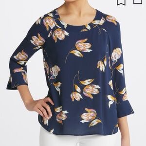 Daniel Rainn Jimmie Zipper Detail Blouse